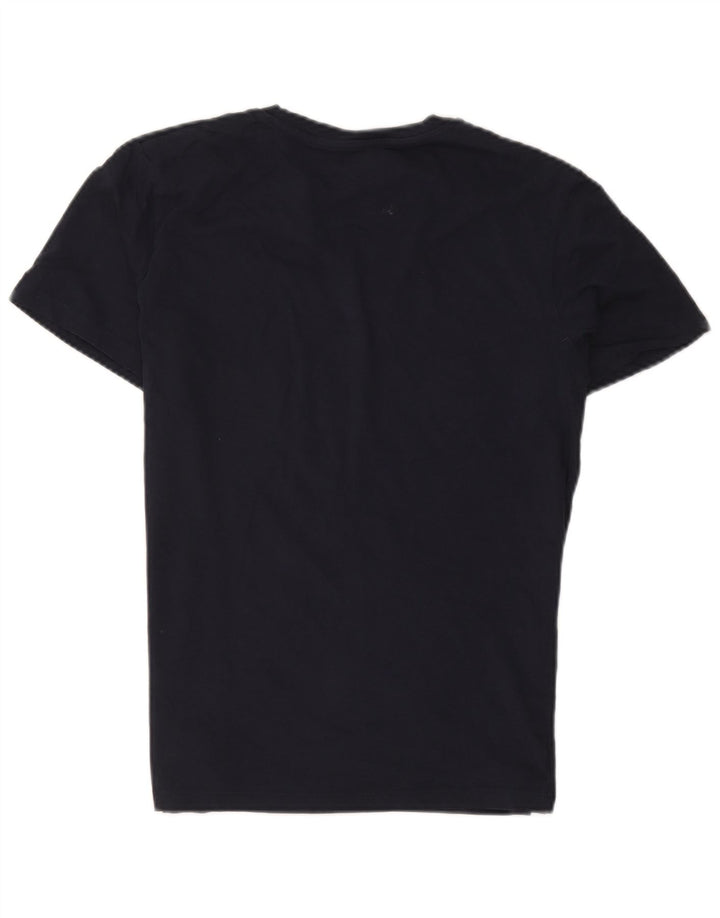 Męski T-shirt z grafiką Jack & Jones, duży, granatowy