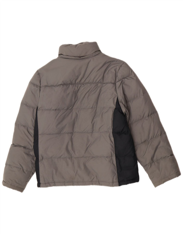 Męska, oversize'owa wyściełana kurtka Champion UK 10 Small Grey Colorblock