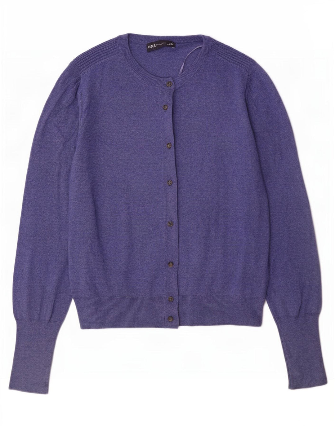 Sweter damski Marks & Spencer UK 12, średni niebieski, wiskoza