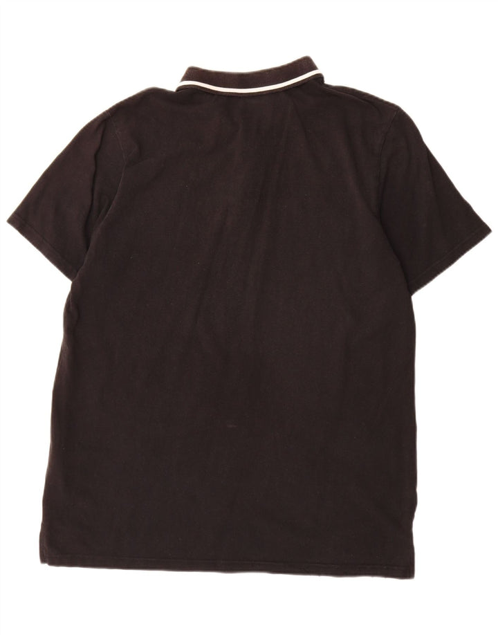 Męska koszulka polo Fila XL, czarna, bawełniana