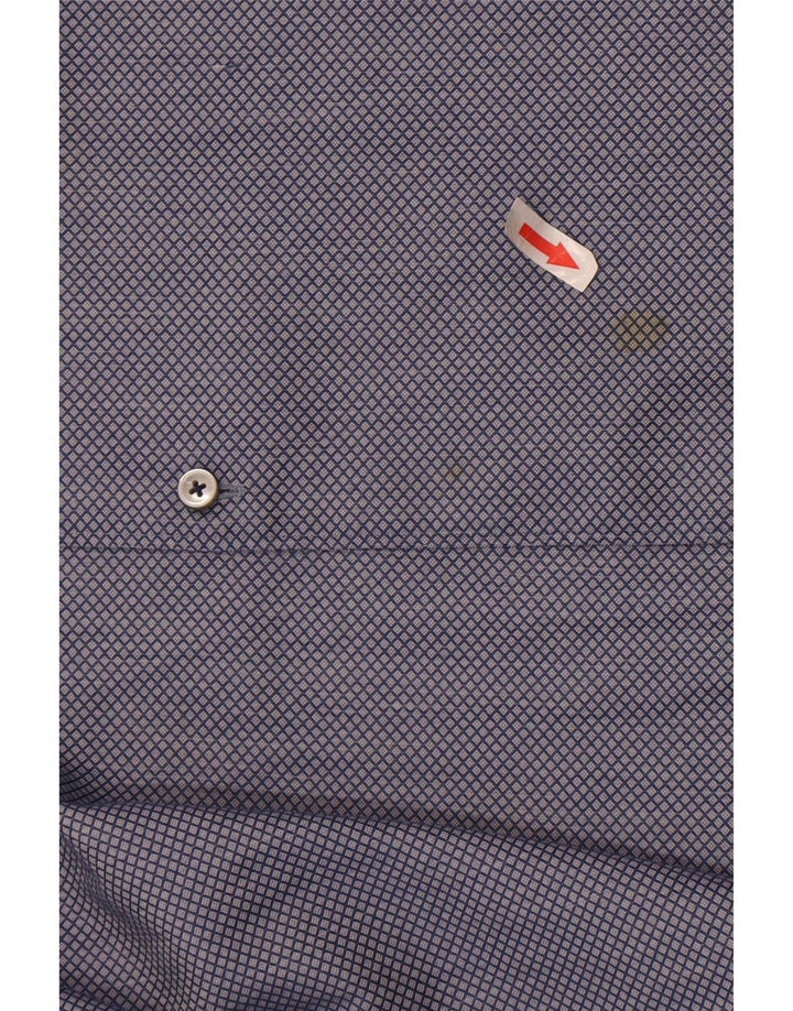 Koszula męska Hugo Boss Slim Fit, rozmiar 17 43 XL, niebieska kratka