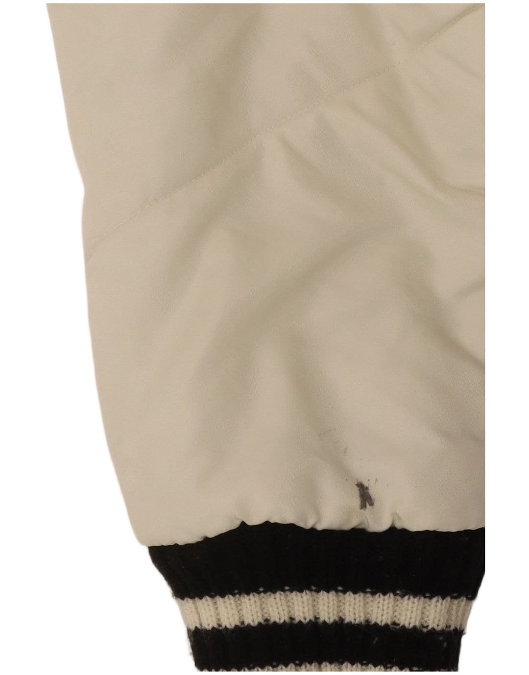 Damska ocieplana kurtka ARIZONA UK 14, duża, złamana biel, poliamid w blokach kolorów