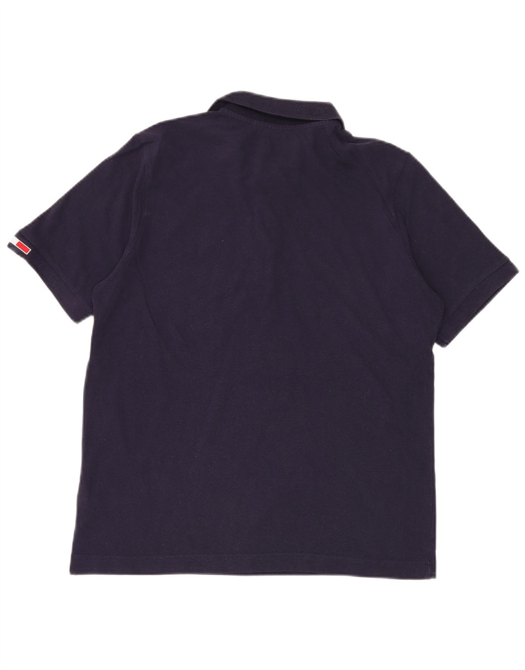 Męska koszulka polo Kappa, mała, granatowa, bawełniana