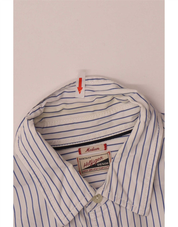 Koszula męska Tommy Hilfiger o regularnym kroju, bawełniana w średnie niebieskie paski
