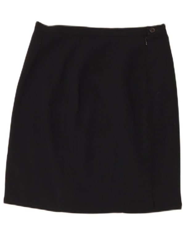 Damska spódniczka mini Zara EU 40 Medium W30 Granatowy poliester