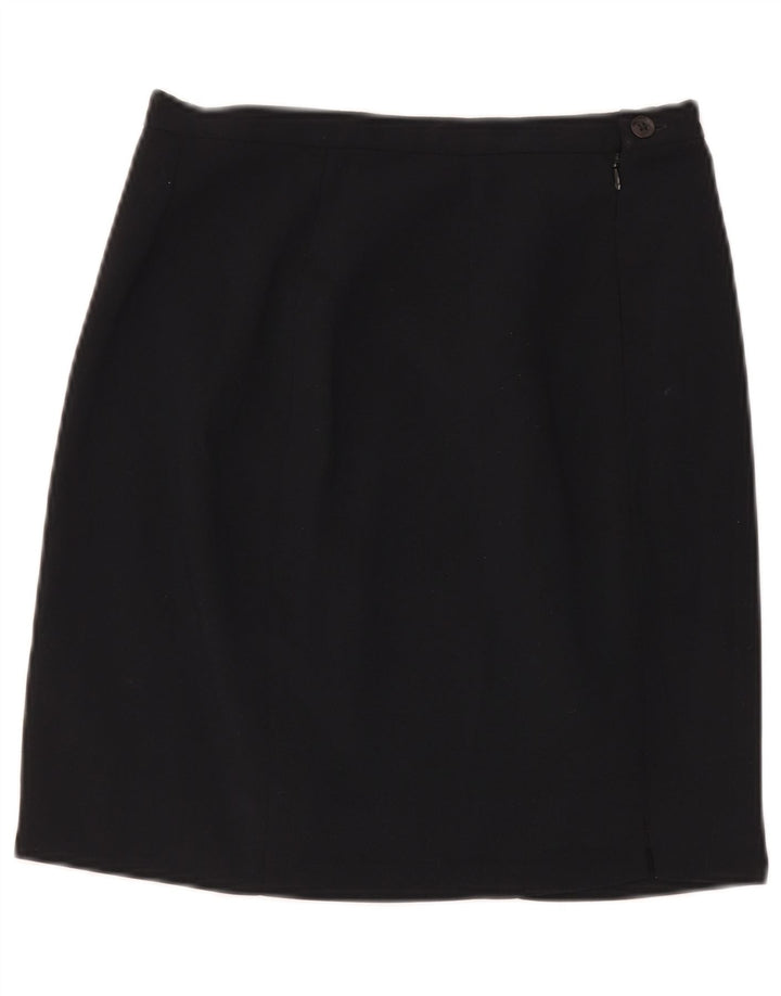 Damska spódniczka mini Zara EU 40 Medium W30 Granatowy poliester