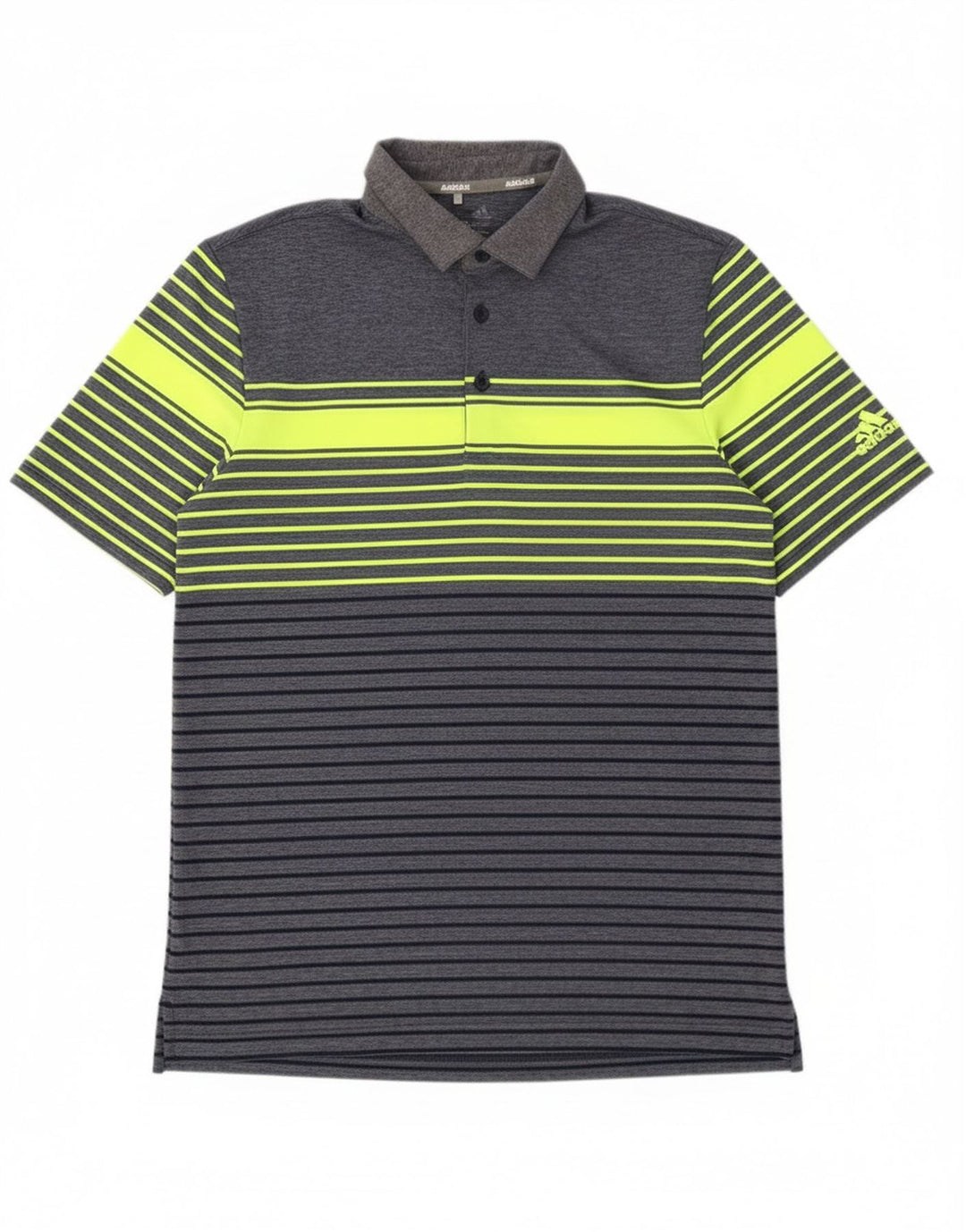 Męska koszulka polo Adidas XS w kolorze granatowym z poliestru w paski