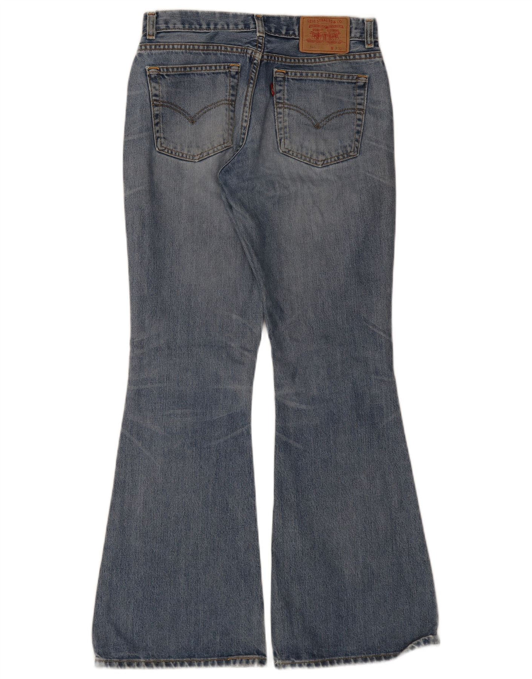 Męskie jeansy Levi's 544 Bootcut W30 L34 Niebieska bawełna