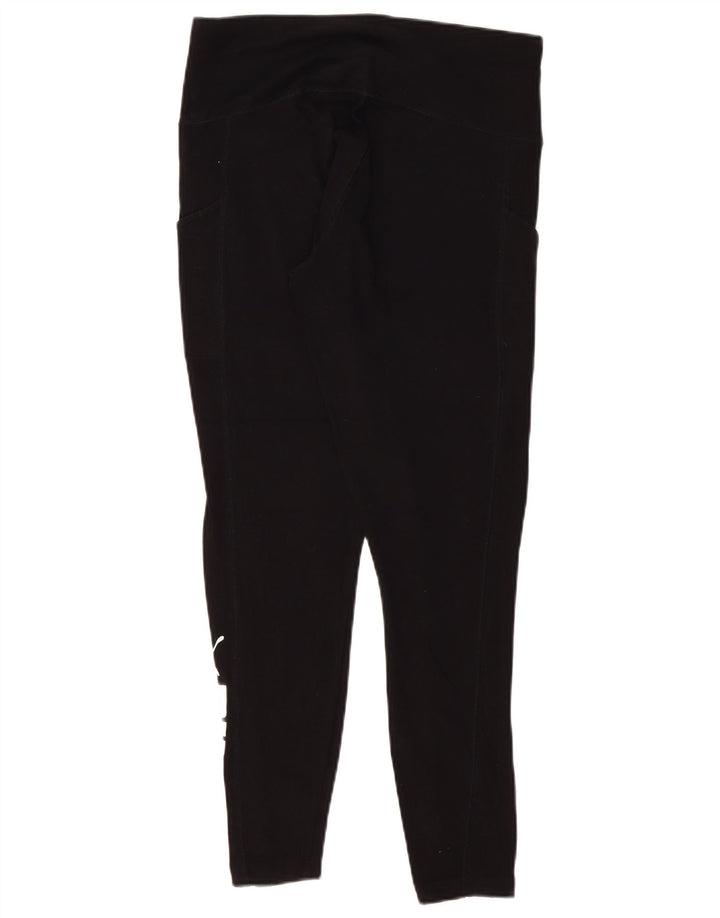 Damskie legginsy z grafiką PUMA UK 14, duże, czarne, bawełniane
