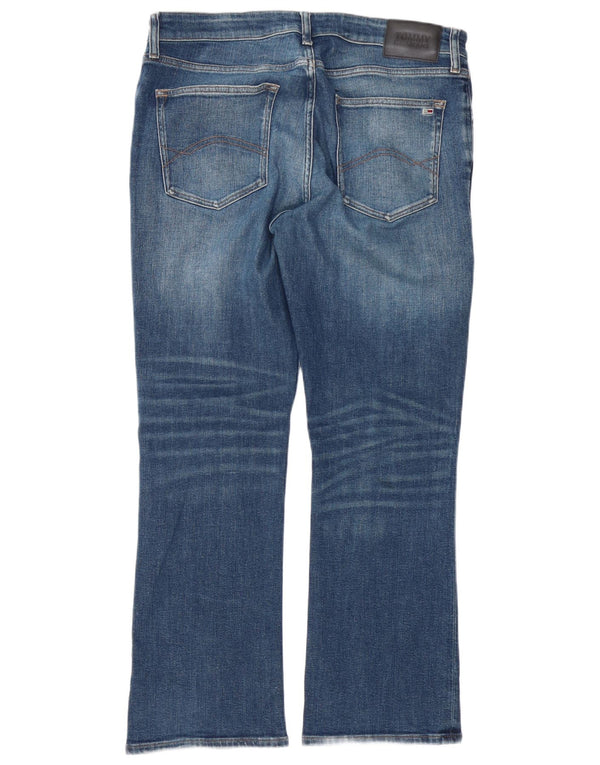 Męskie jeansy Bootcut TOMMY HILFIGER W34 L30 Granatowe, bawełniane