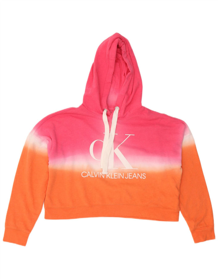 Damski sweter oversize CALVIN KLEIN UK 14, średni, wielokolorowy