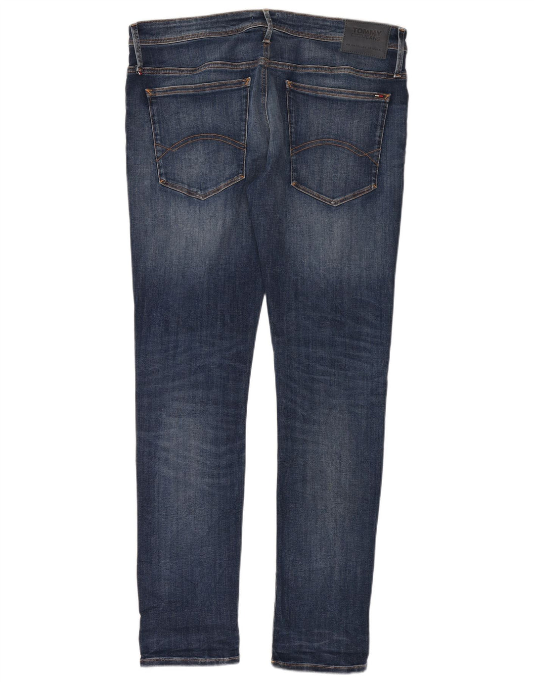 TOMMY HILFIGER Męskie jeansy Skinny Stanton W38 L34 Niebieskie, bawełniane