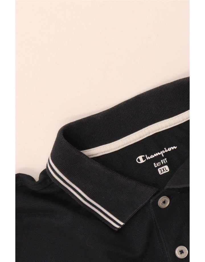 Męska koszulka polo Champion Easy Fit 3XL granatowa