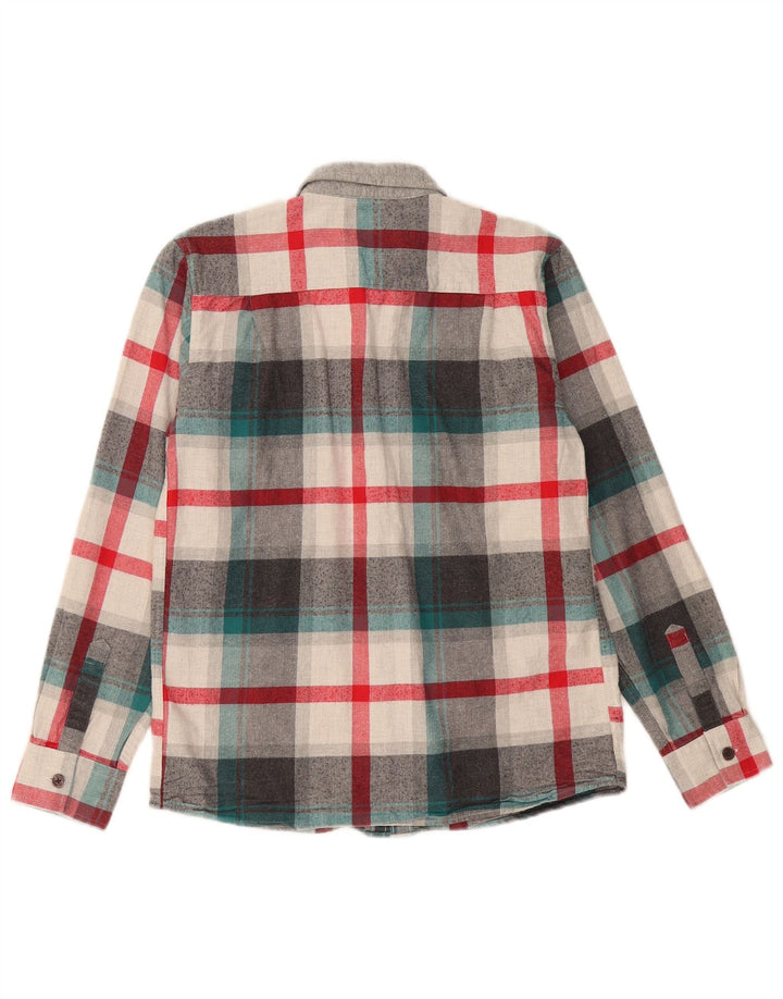 Koszula flanelowa Ted Baker chłopięca 12-13 lat, szara, bawełniana w kratę