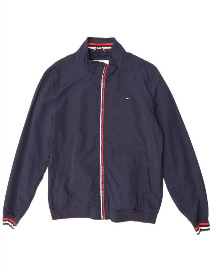 Męska kurtka bomber Tommy Hilfiger UK 44 2XL Granatowy poliamid
