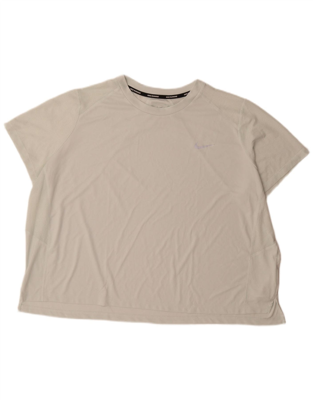 Męski T-shirt Nike Dri Fit Top 3XL Off White Poliester