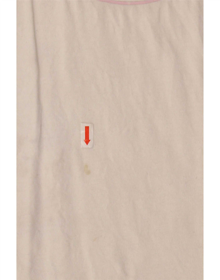 Męski T-shirt z grafiką Levi's o swobodnym kroju, mały, biały, bawełniany