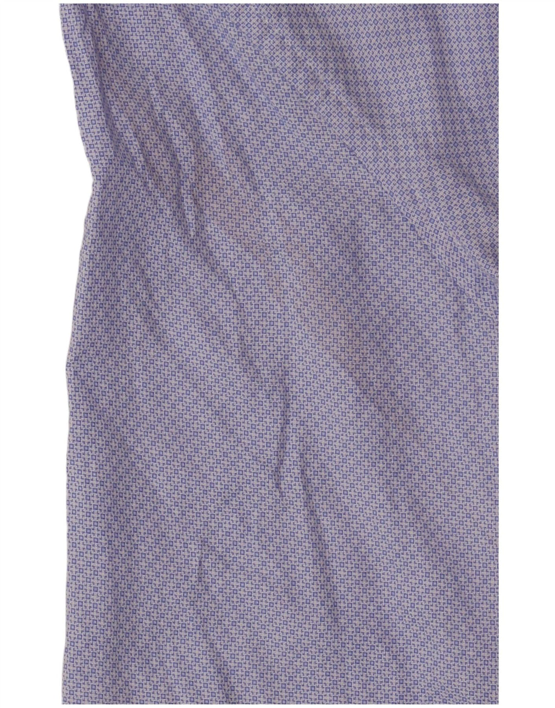 Męska koszula o dopasowanym kroju Dack's, duża, niebieska tkanina argyle/diamentowa bawełna