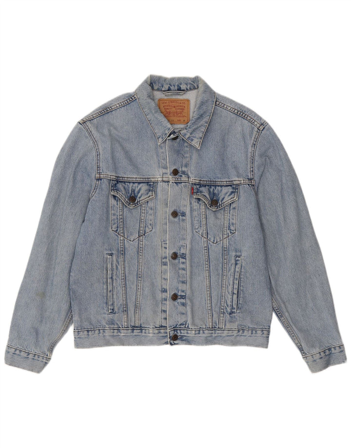 Męska kurtka dżinsowa Levi's 70503 UK 38 Średnio niebieska bawełniana