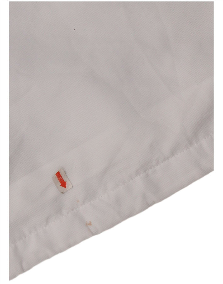 Męska kurtka dresowa ASICS, poliester w kolorze średniej bieli