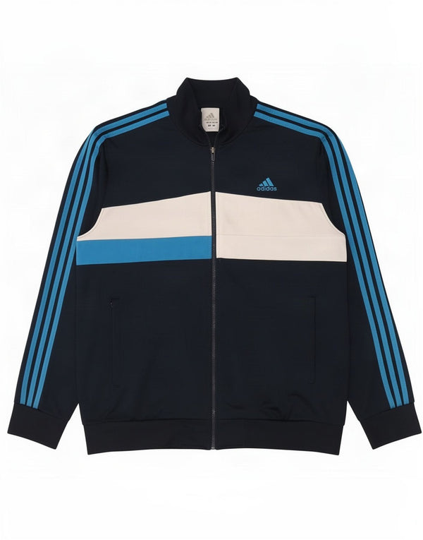 Męska kurtka dresowa Adidas UK 46/48 XL w kolorze granatowym