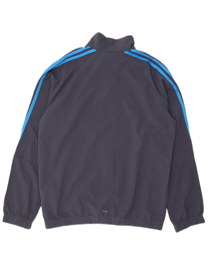 Adidas Chłopięca Kurtka Dresowa Aeroready Top 11-12 Lat Granatowa Poliester