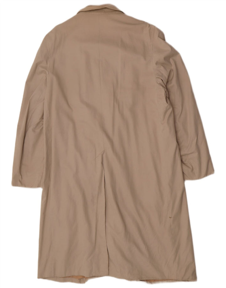 Płaszcz męski Aquascutum UK 40, duży, beżowy, bawełniany