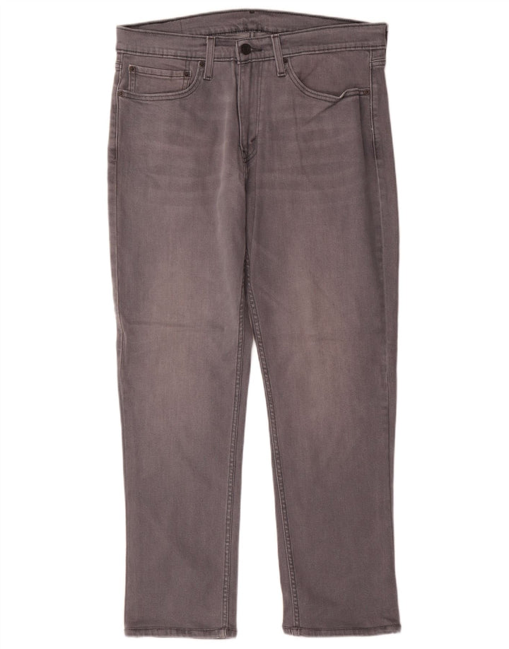 Męskie jeansy Levi's W34 L30 Szara bawełna