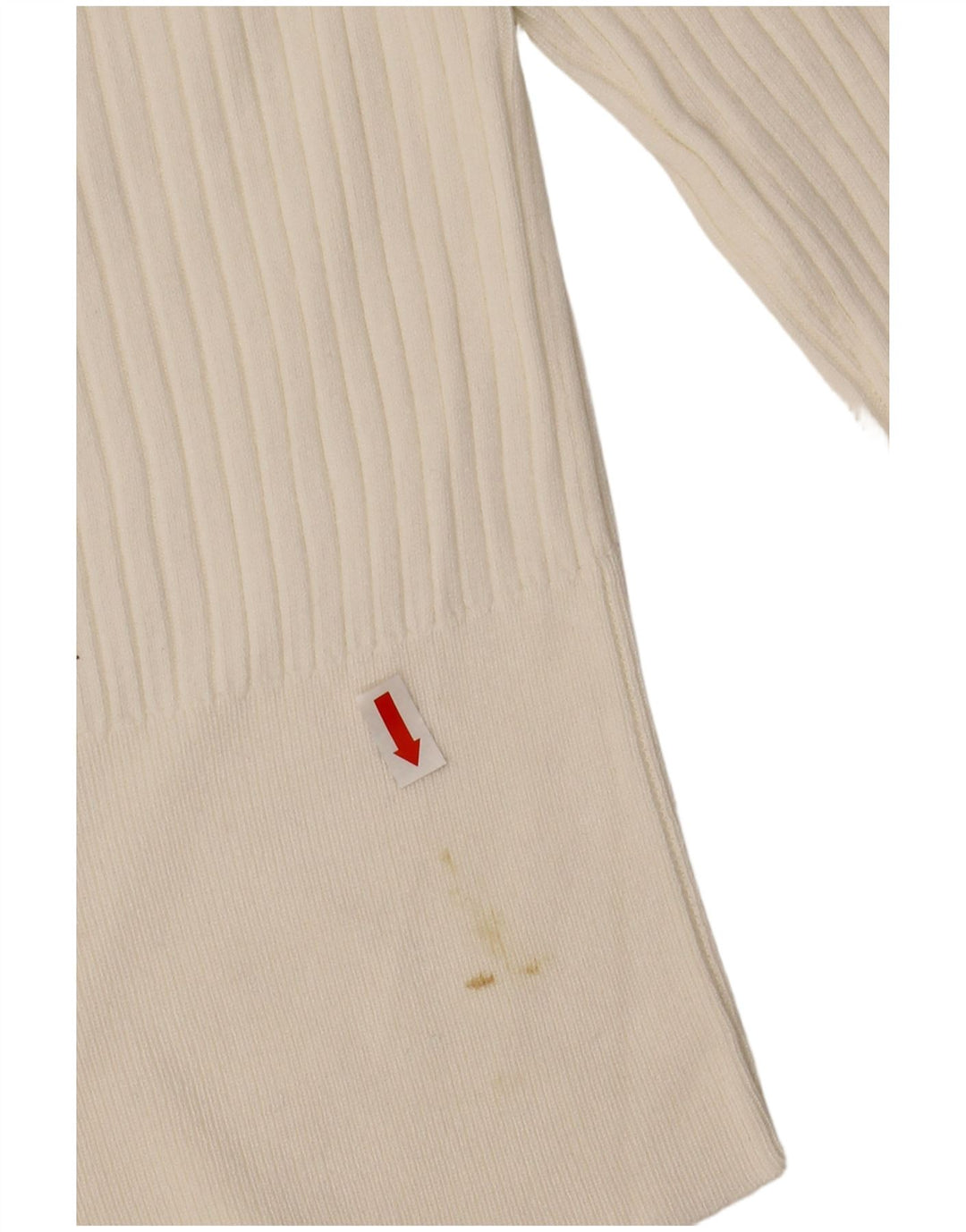 Damski sweter z golfem ZARA UK 10 Small, biała wiskoza