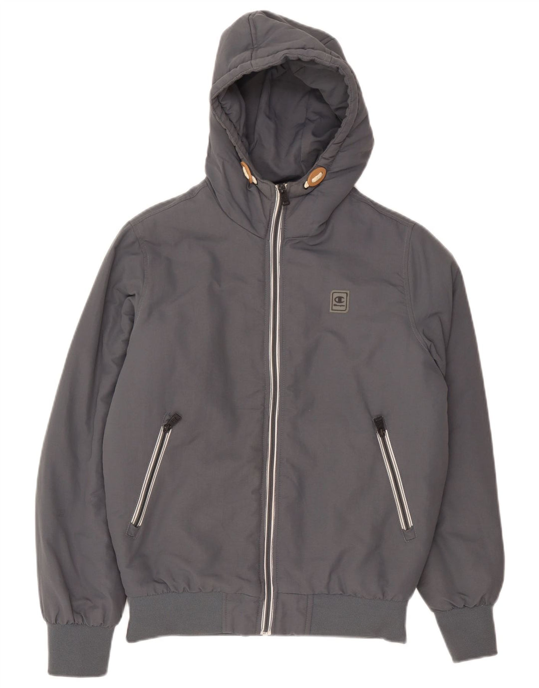 Męska kurtka bomberka z kapturem Champion UK 36 Small Grey