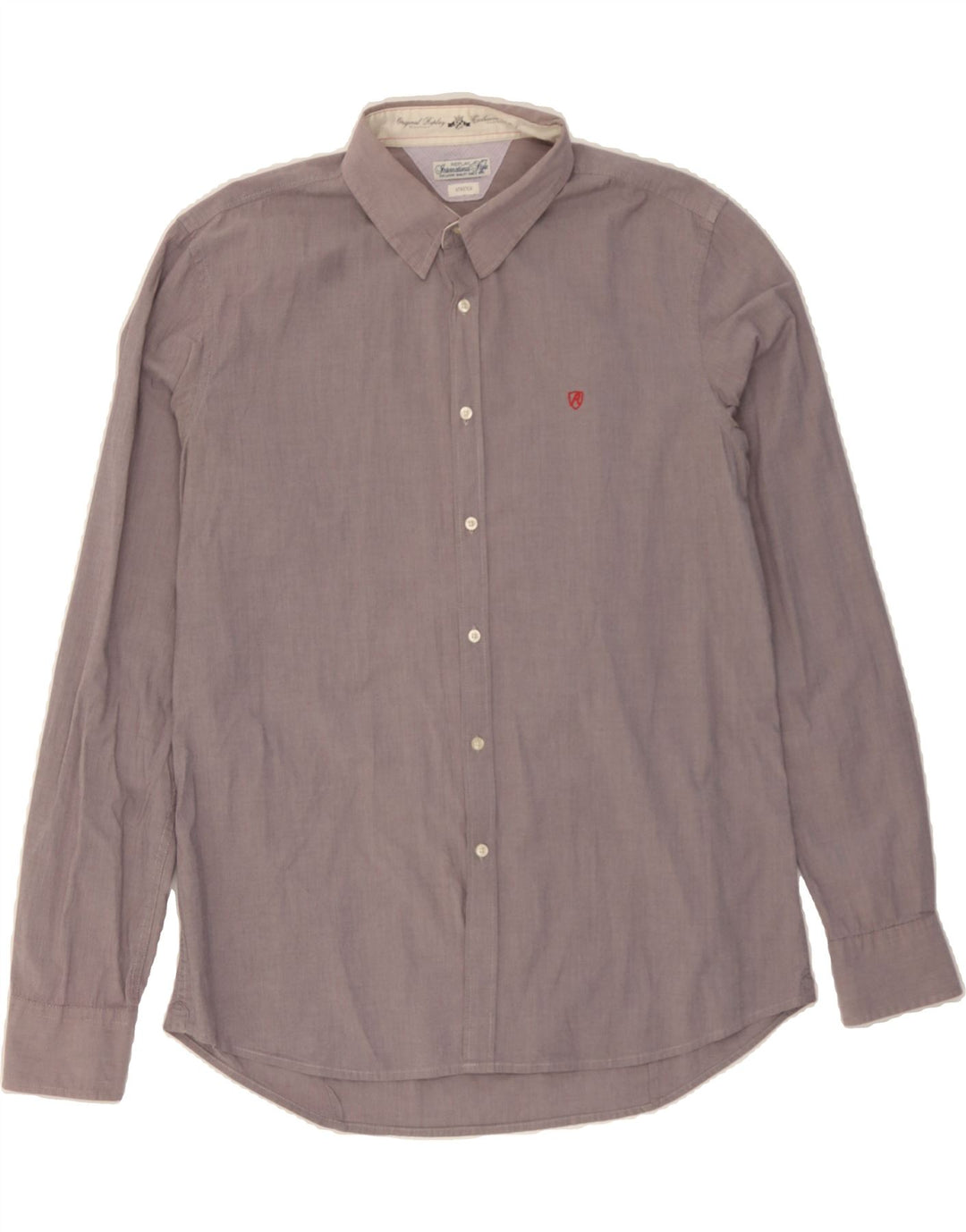 REPLAY Mens Shirt Large Grey Cotton Vintage Replay and Second-Hand Replay from Messina Hembry 