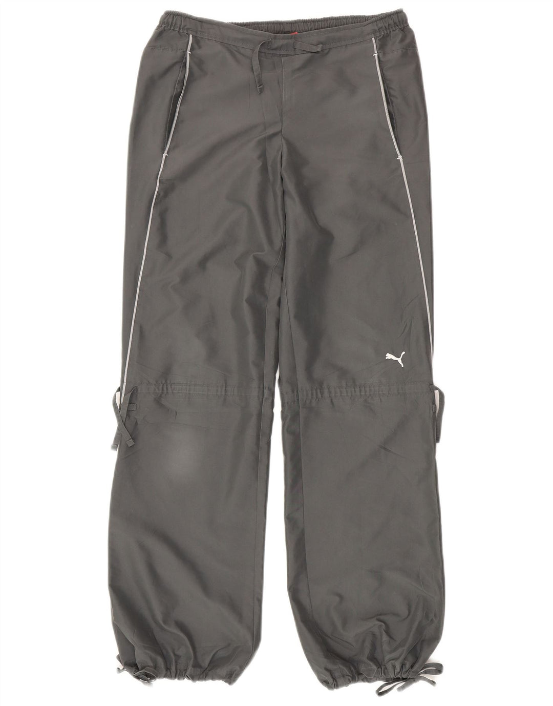 Damskie spodnie dresowe Puma Joggers UK 10 Small Szary Poliester