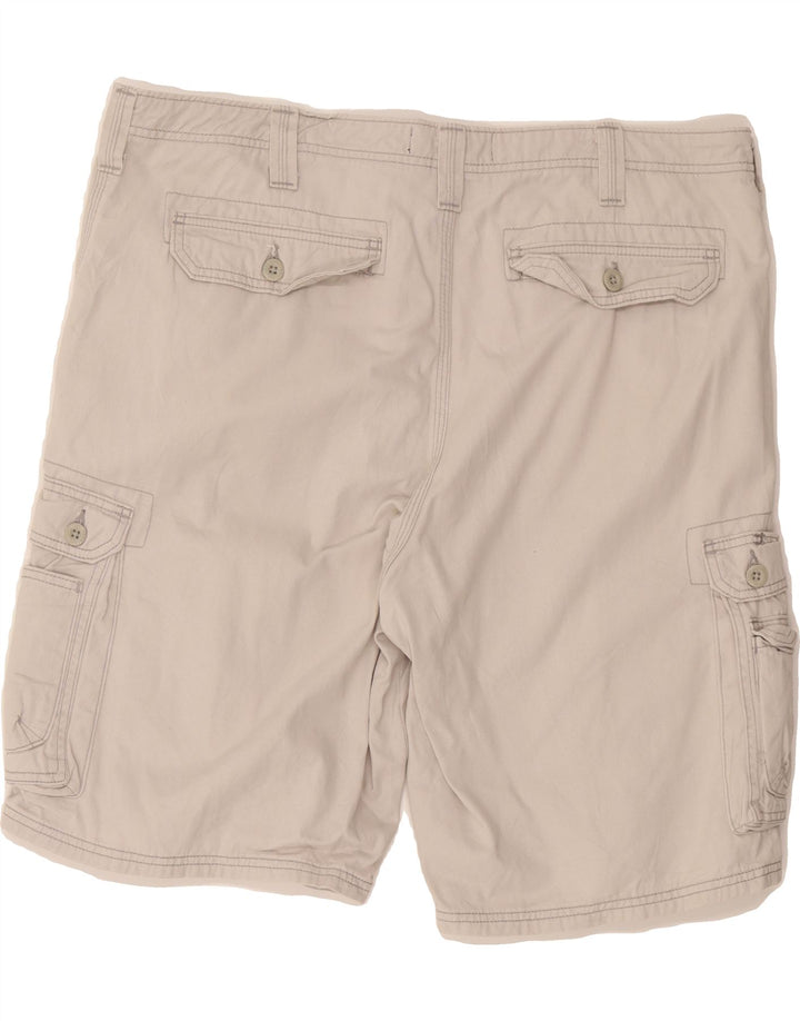 LEE Mens Cargo Shorts W40 XL Beige Cotton Vintage Lee and Second-Hand Lee from Messina Hembry 