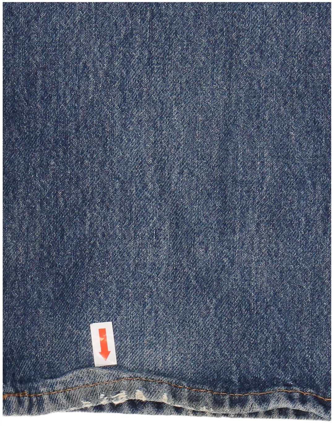 Męskie jeansy LEVI'S 501 Straight W36 L34 Niebieska bawełna