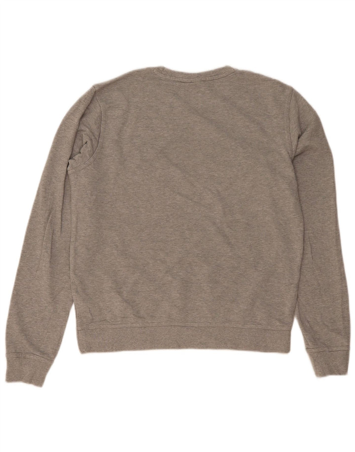 Męska bluza dresowa Nike, średnia, szara, bawełniana nakrapiana