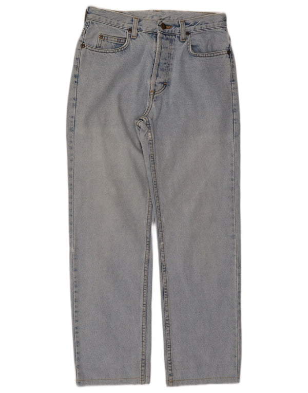 Damskie proste dżinsy LEE W28 L27 Niebieskie bawełniane