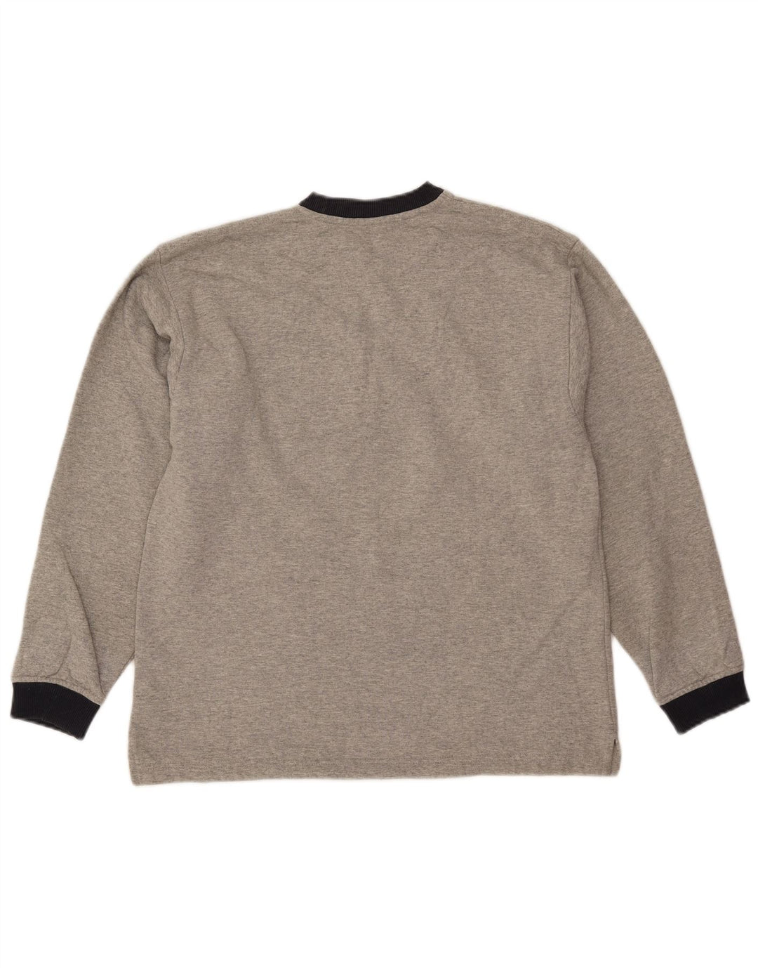 Męska bluza z grafiką Fila IT 48 Średnioszara bawełna z plamkami