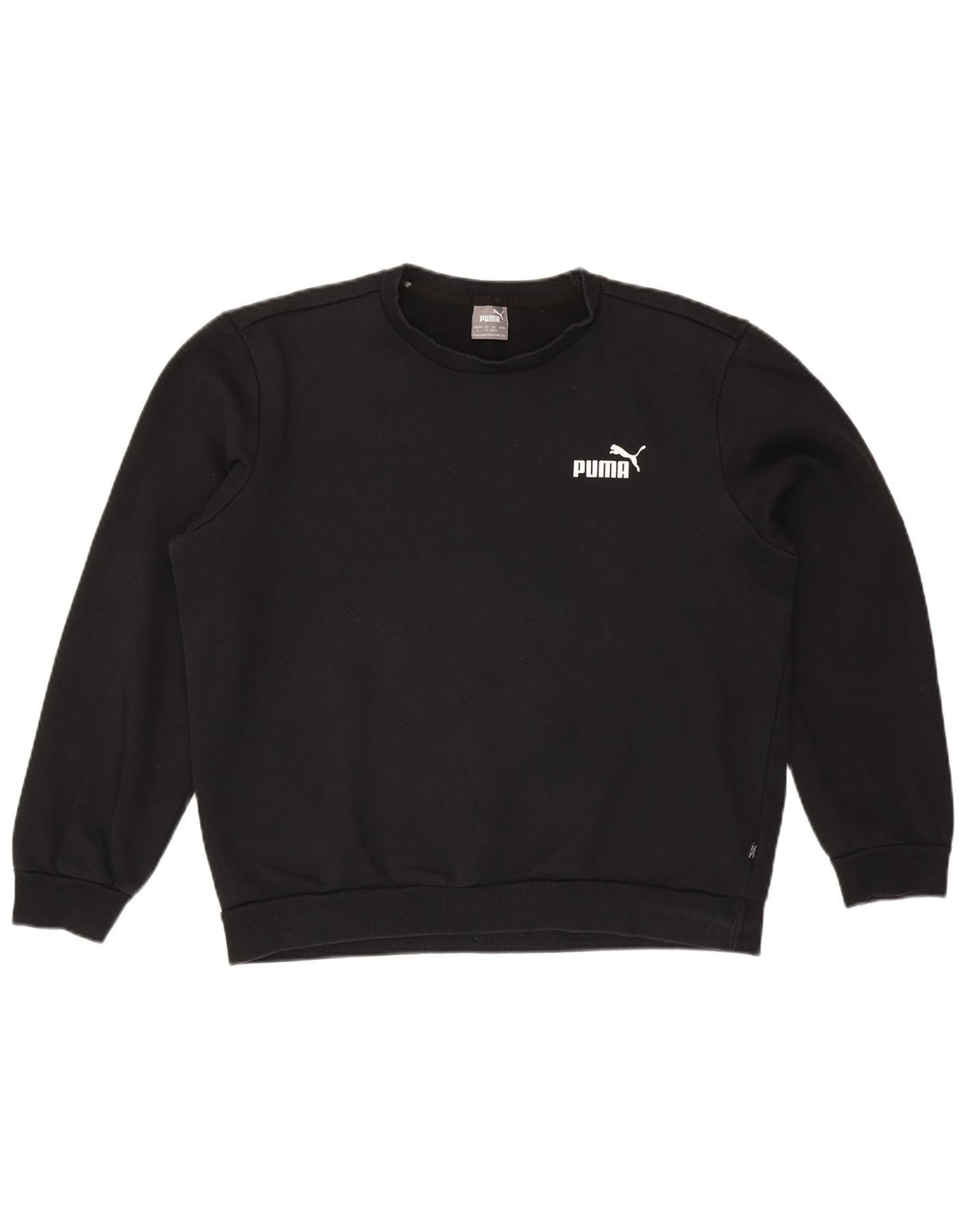 Męska bluza Puma Sweter, duża, czarna, bawełniana