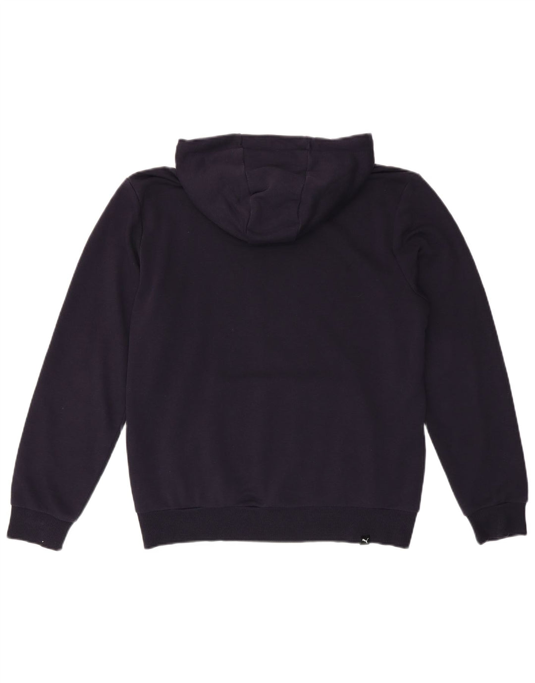 PUMA Mens Graphic Hoodie Jumper Small Navy Blue