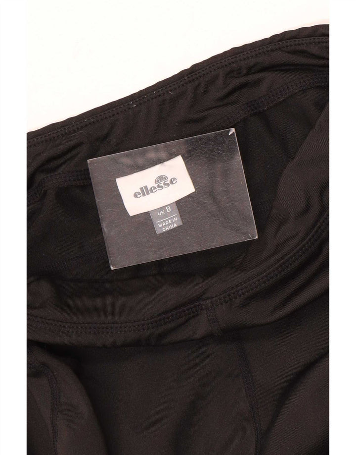 Legginsy Capri Damskie Ellesse UK 8 Małe Czarne