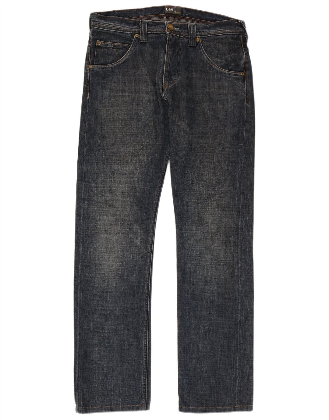 Męskie jeansy Lee Zed Straight W31 L34, niebieskie, bawełniane