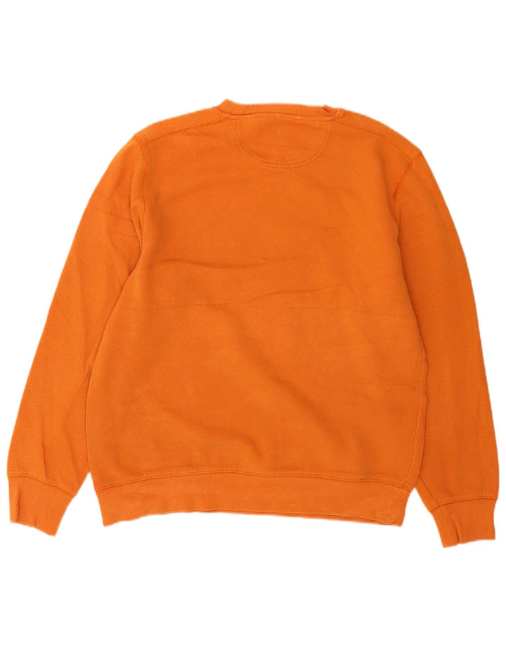 Izod Męska bluza dresowa, średnia, pomarańczowa, bawełniana