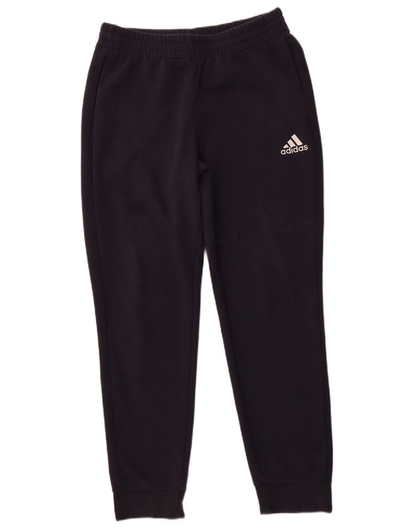 Męskie spodnie dresowe ADIDAS Joggers UK 40/42 Średni granatowy, bawełniany