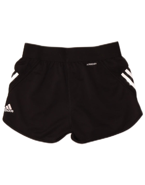 Spodenki sportowe ADIDAS Aeroready dziewczęce 13-14 lat, czarny poliester