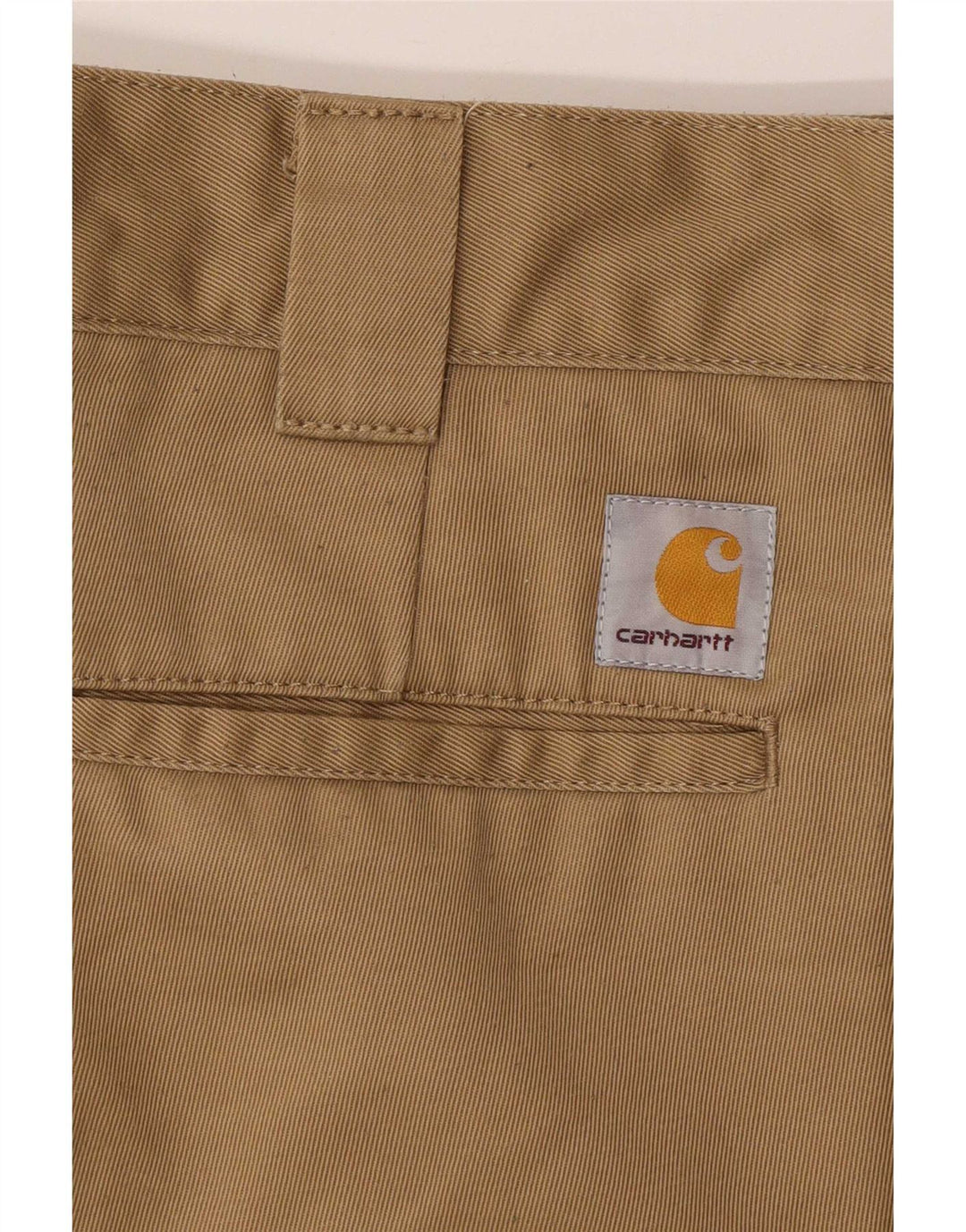 Męskie spodnie Chino Carhartt W32 L30 Beżowy poliester