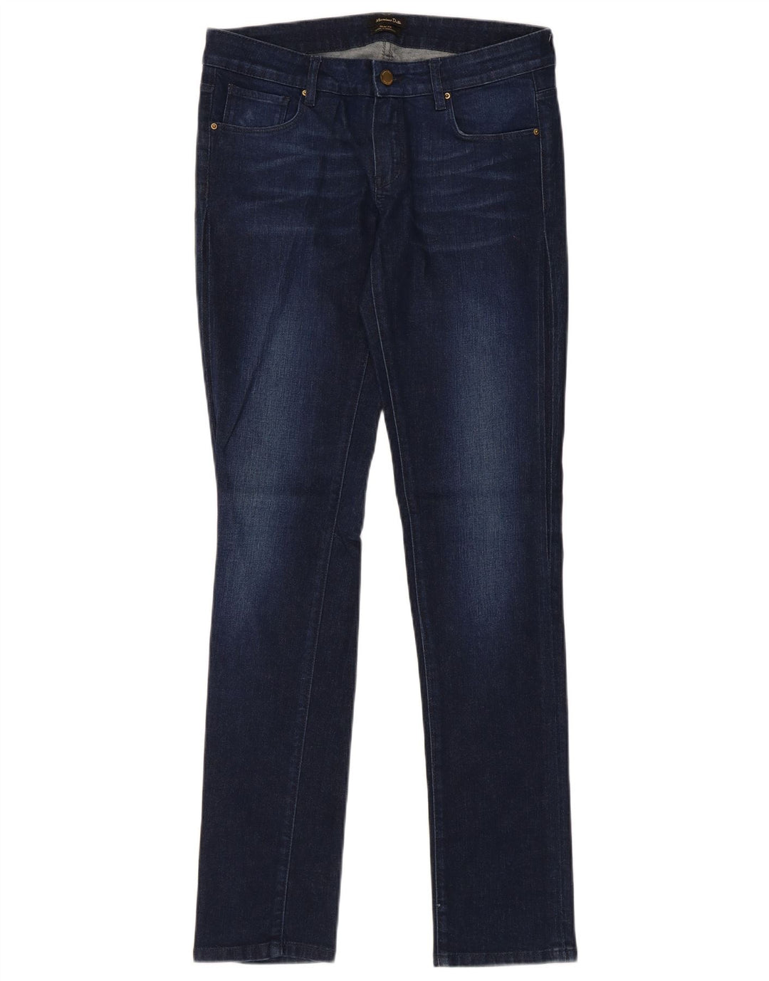 Jeansy damskie Massimo Dutti EU 38 Small W28 L32 Granatowe
