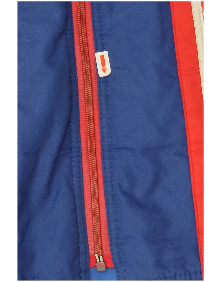 Męska kurtka wiatrówka Impidimpi UK 36 z poliamidu w małe niebieskie paski