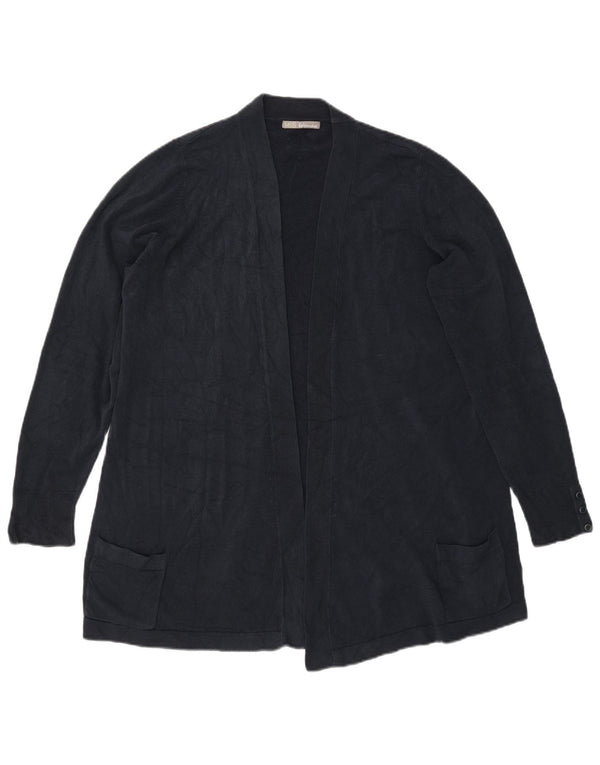 Marks & Spencer Damski sweter rozpinany UK 22 3XL Granatowy akryl