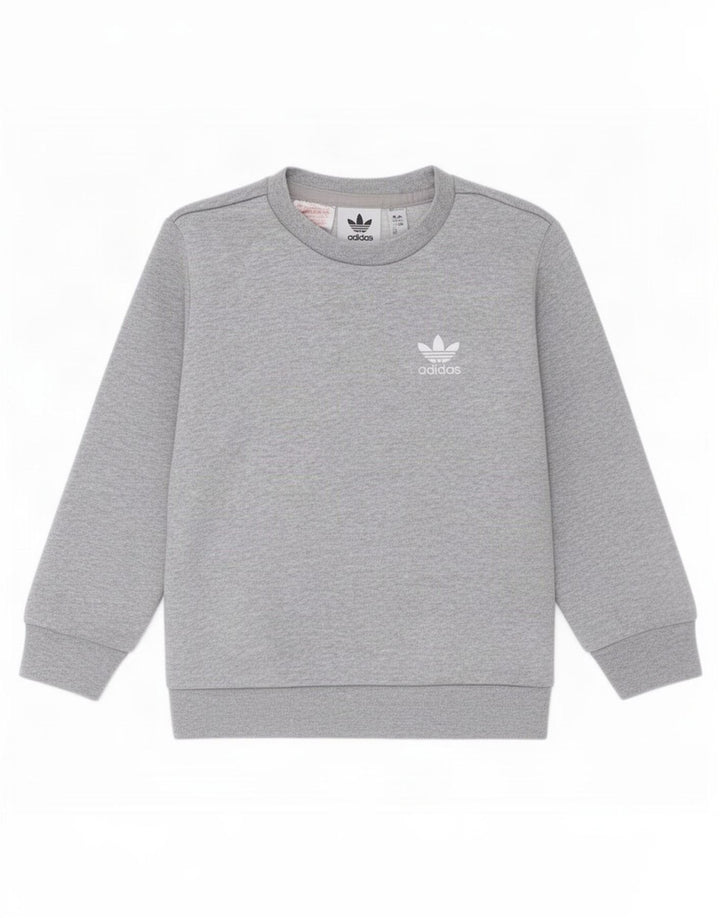 Bluza chłopięca Adidas 2-3 lata, szara bawełna