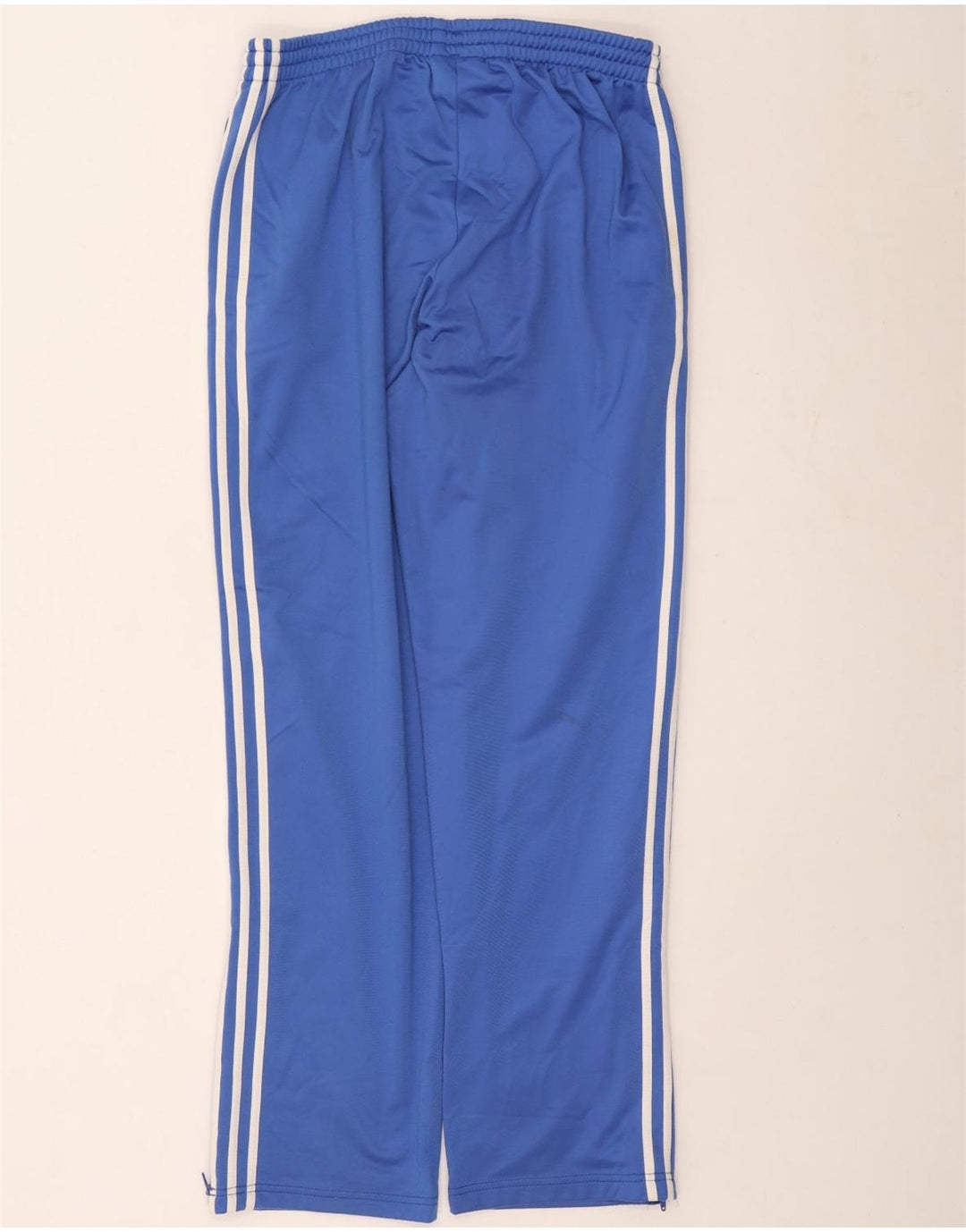 Męskie spodnie dresowe Adidas, duże, niebieskie, poliestrowe